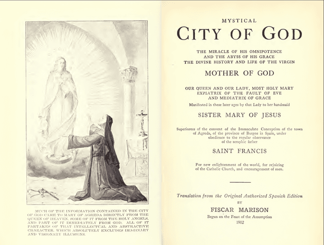 The Mystical City Of God -  The Incarnation cover